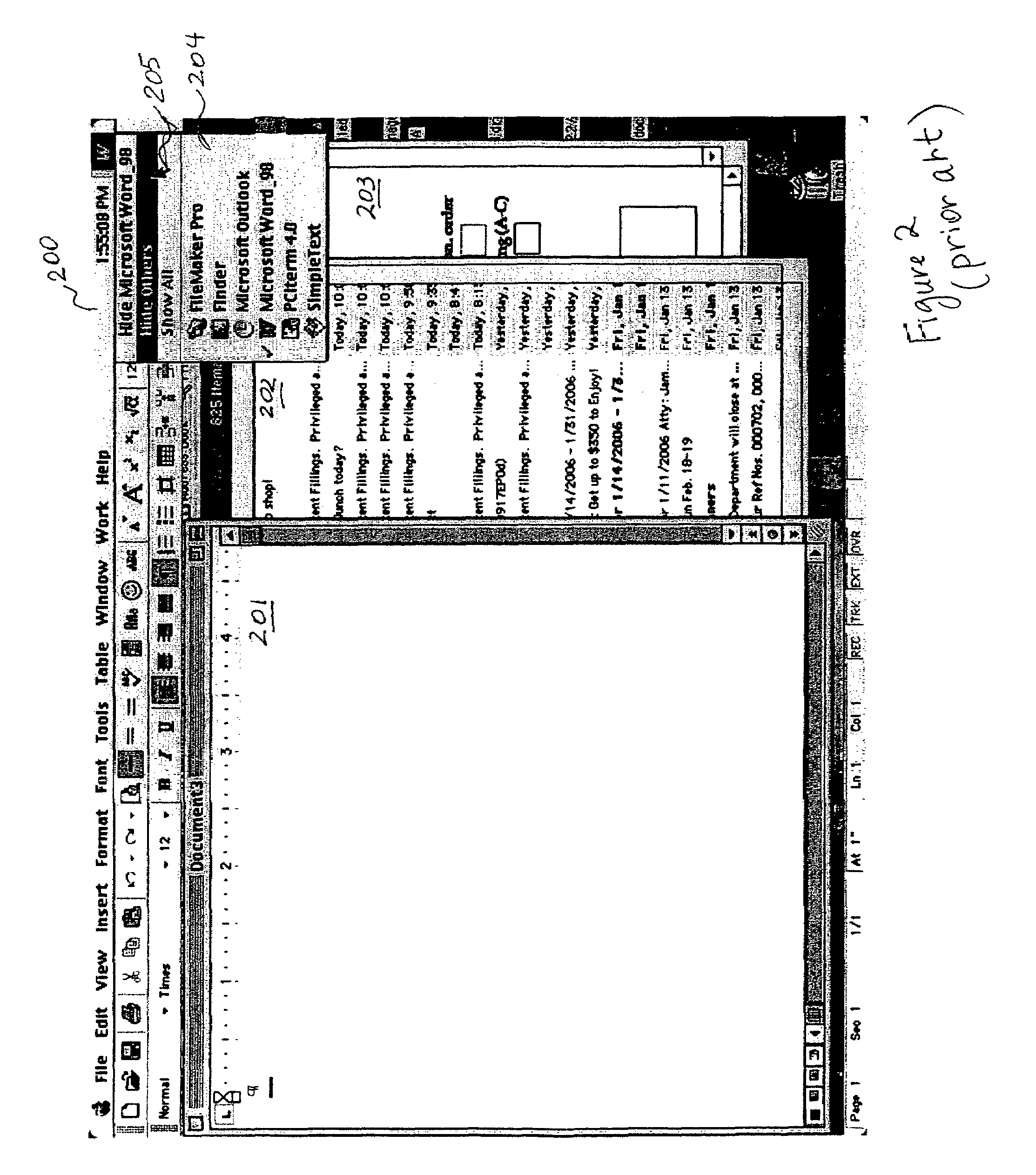 Methods of manipulating a screen space of a display device