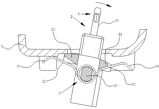 Connecting device of USB plug