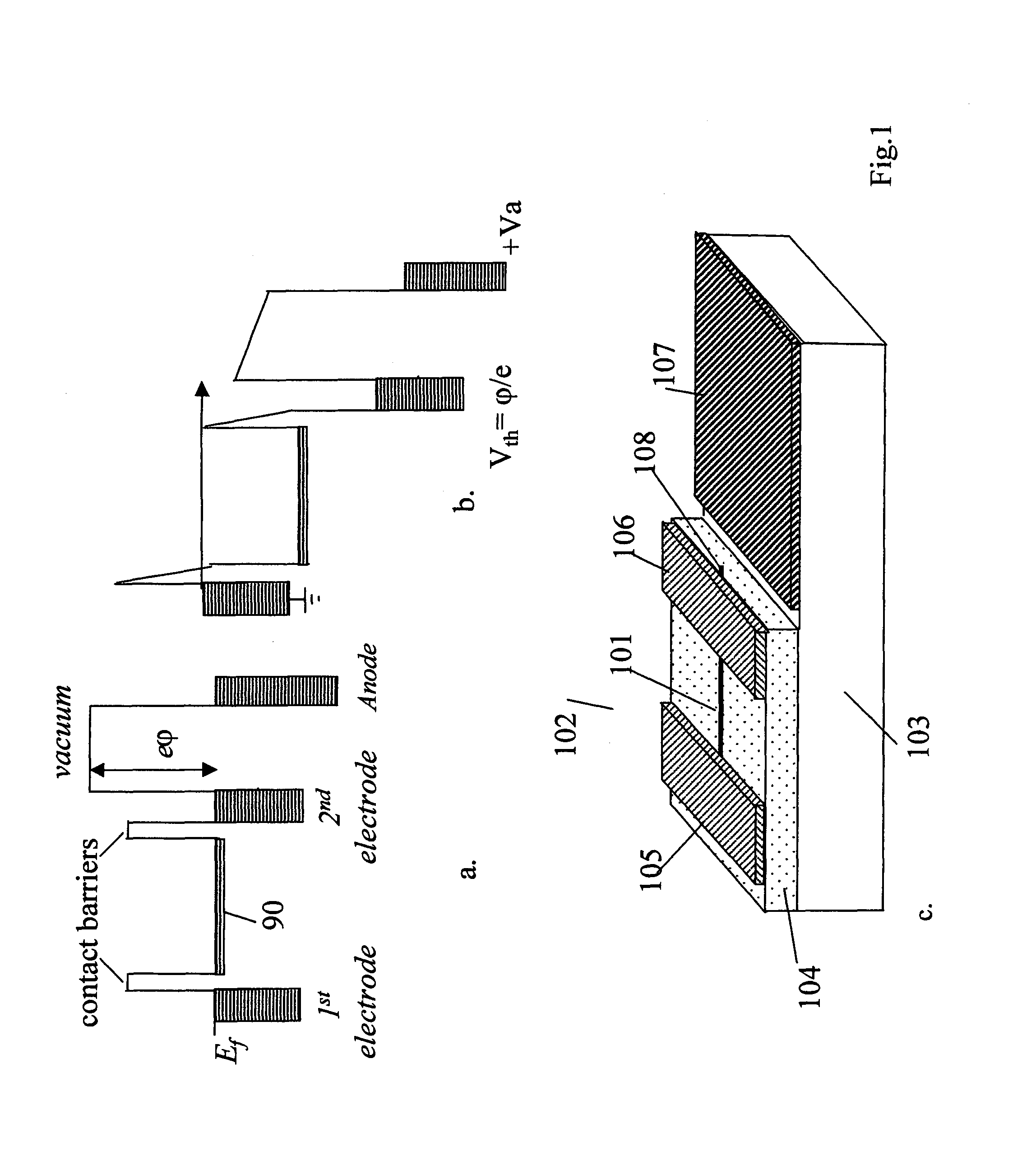 Nanotube array ballistic light emitting devices