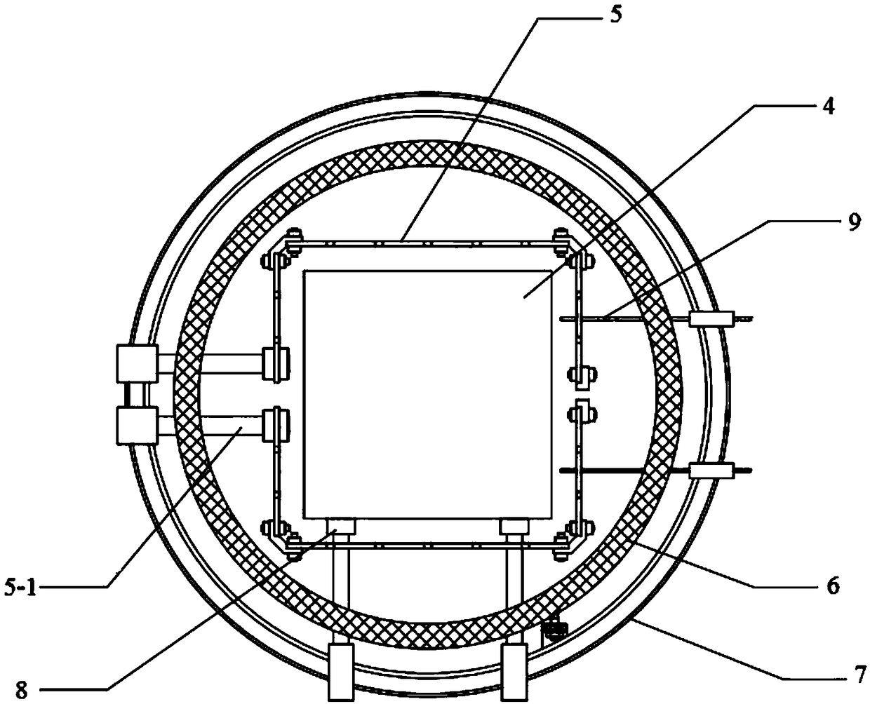 Heating body and vacuum sintering furnace capable of achieving multi-region temperature control