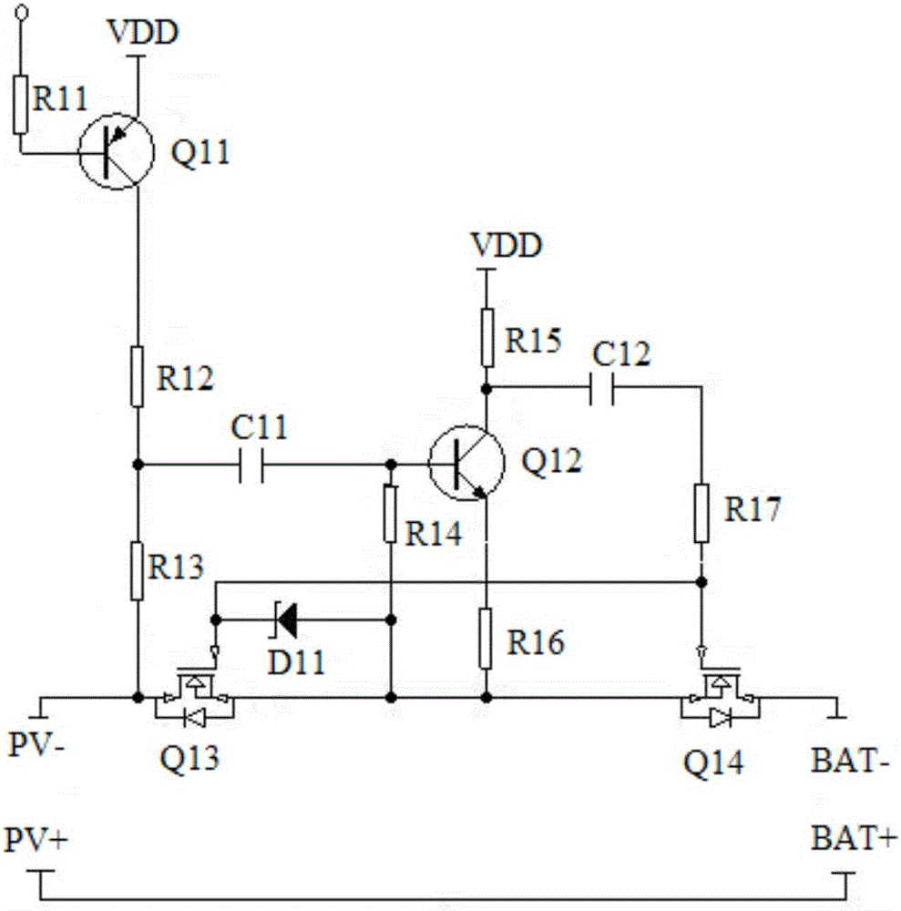 Solar air conditioner system having functions of charging, control and automatic discharging