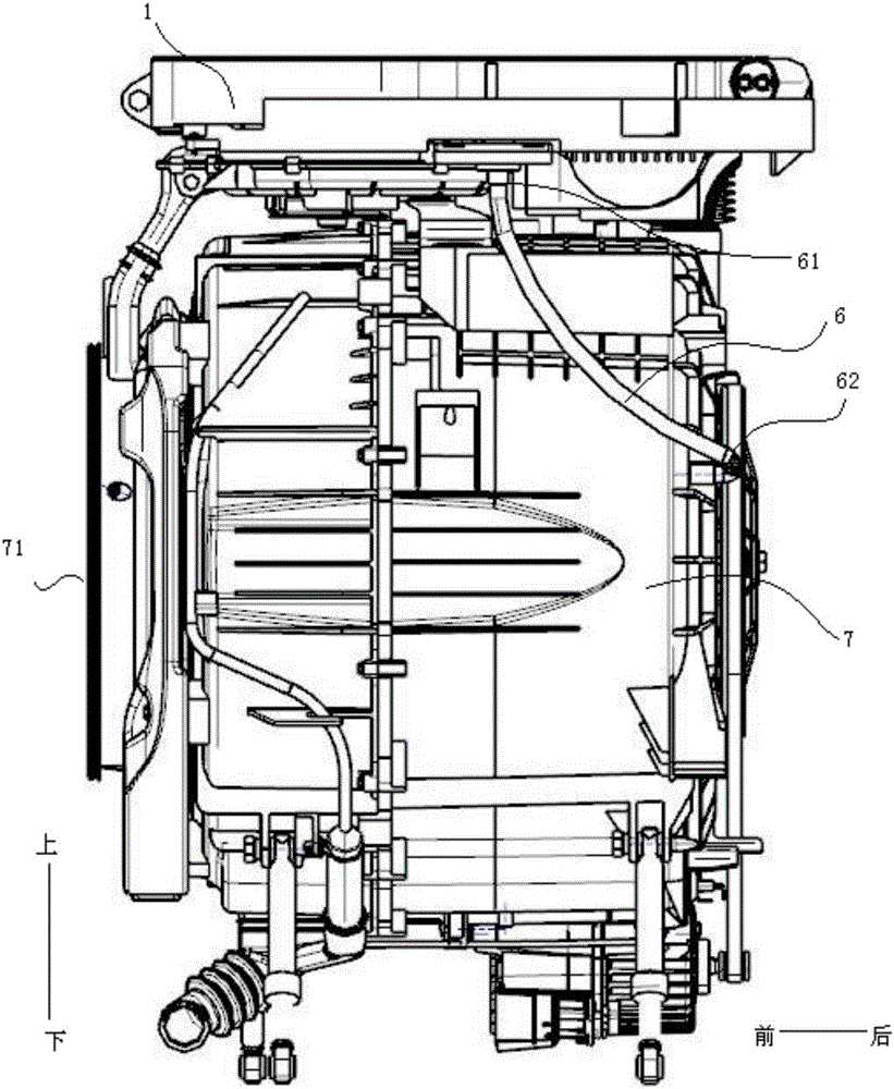 Heat pump clothes dryer or heat pump washing-drying-integrated machine