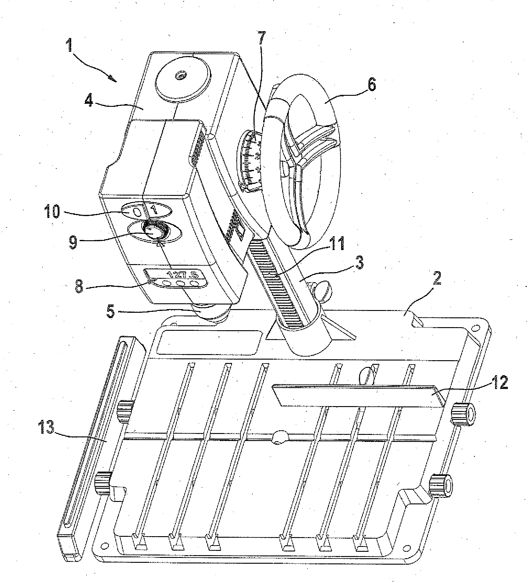 Stationary power drill