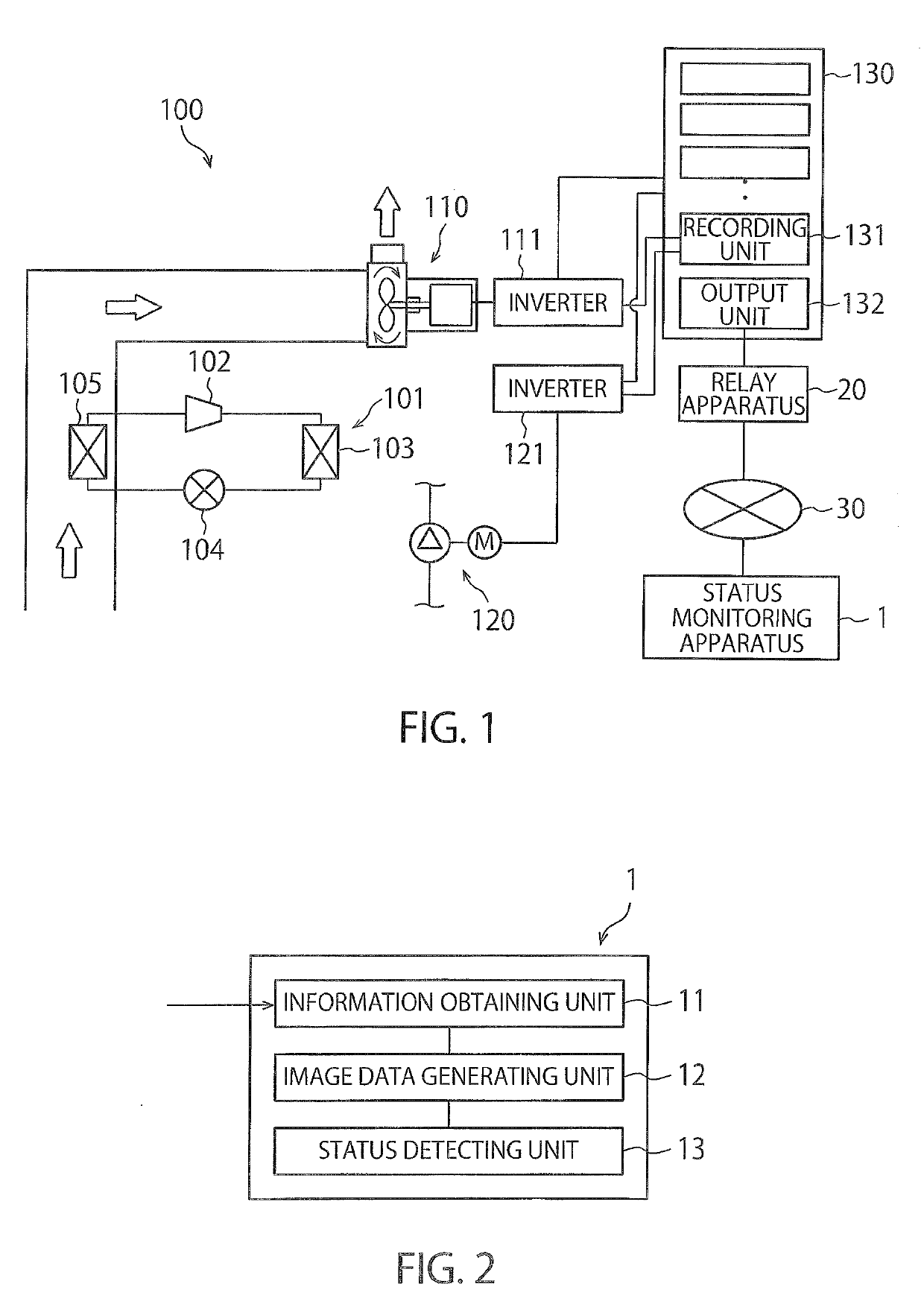 Status monitoring apparatus, status monitoring method, and program