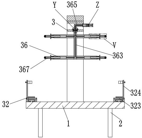 Transformer heat dissipation pipe welding auxiliary clamp