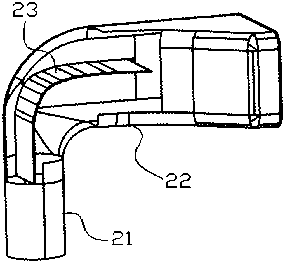 Intercooler of automobile supercharged engine