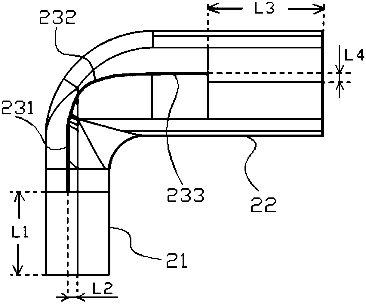 Intercooler of automobile supercharged engine