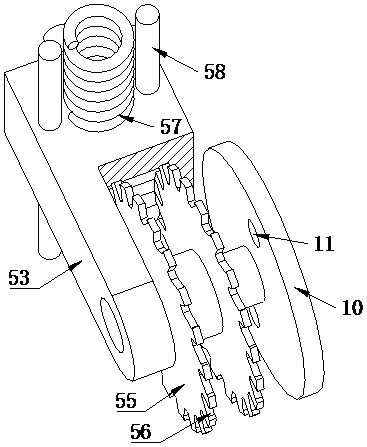 Lifting and pressure reducing device for scrotal edema of patient with kidney disease in department of pediatrics