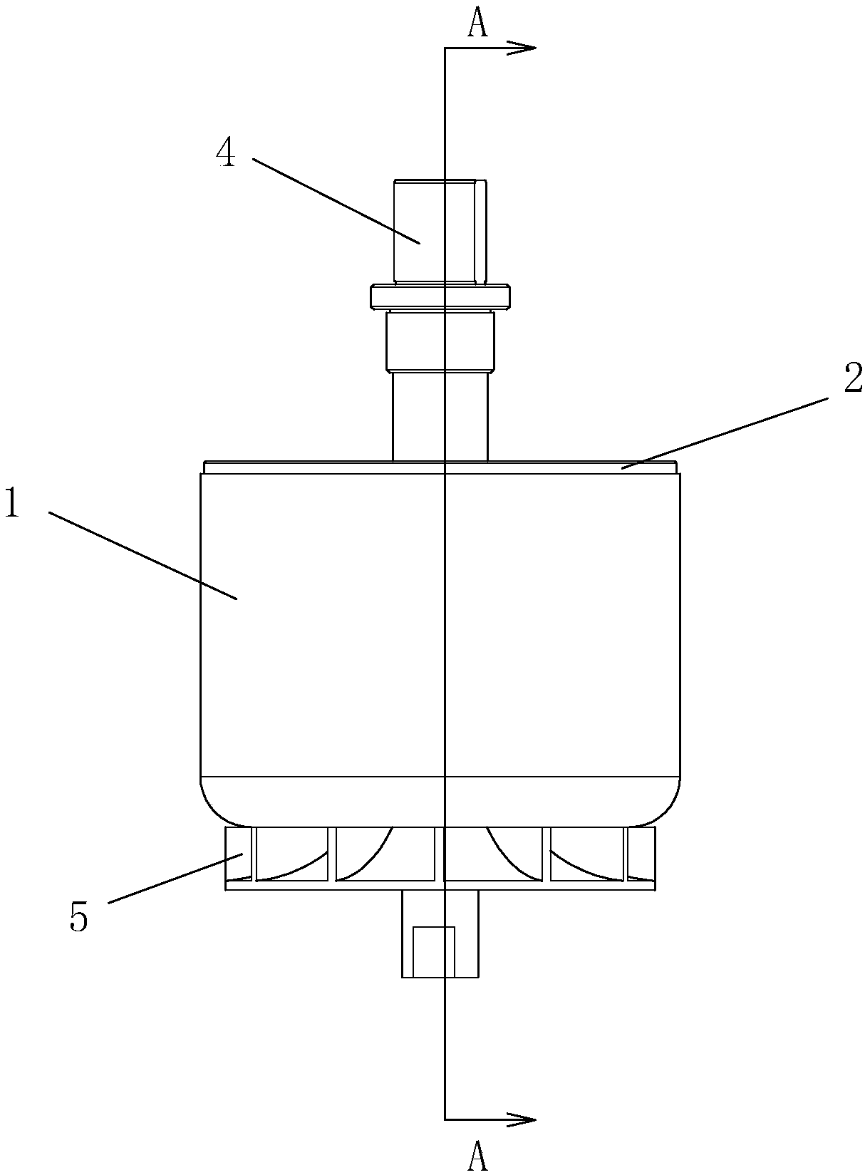 Brushless motor outer rotor assembly with simple structure