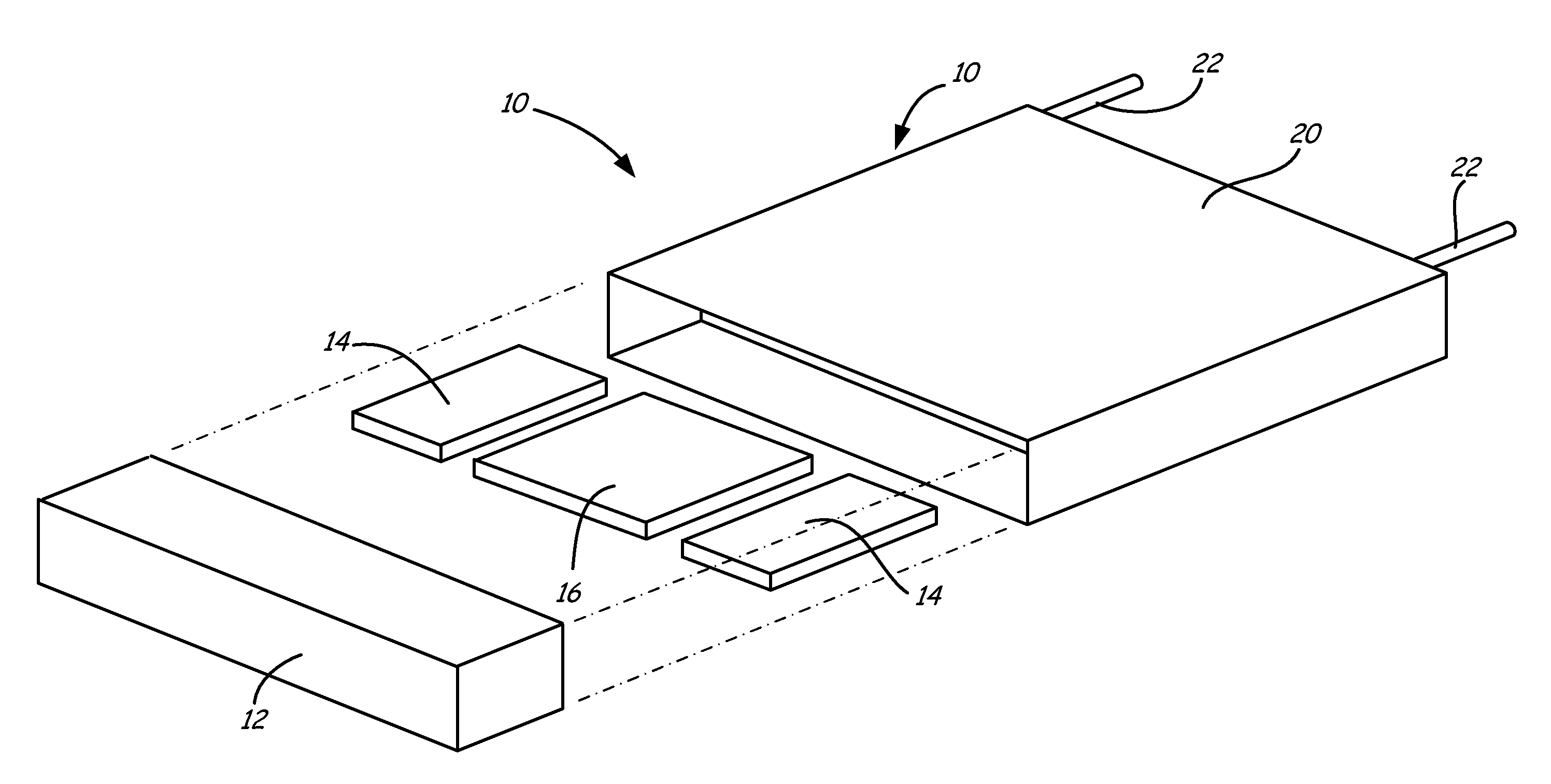 Enclosure and method for temperature-sensitive components