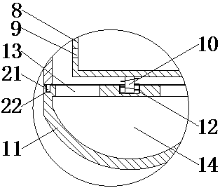 Water conservancy desilting device with high using efficiency