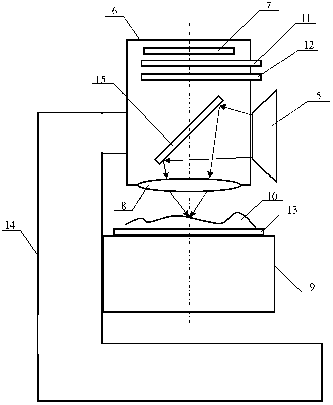 Laser optical tweezer microscope