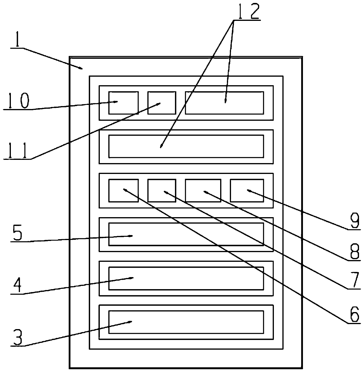 A data collection cabinet