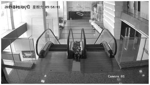 Escalator passenger retrograde motion detection method based on deep learning