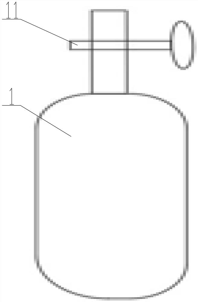 A device and method for obtaining the position of liquid displacement surface in rock fractures