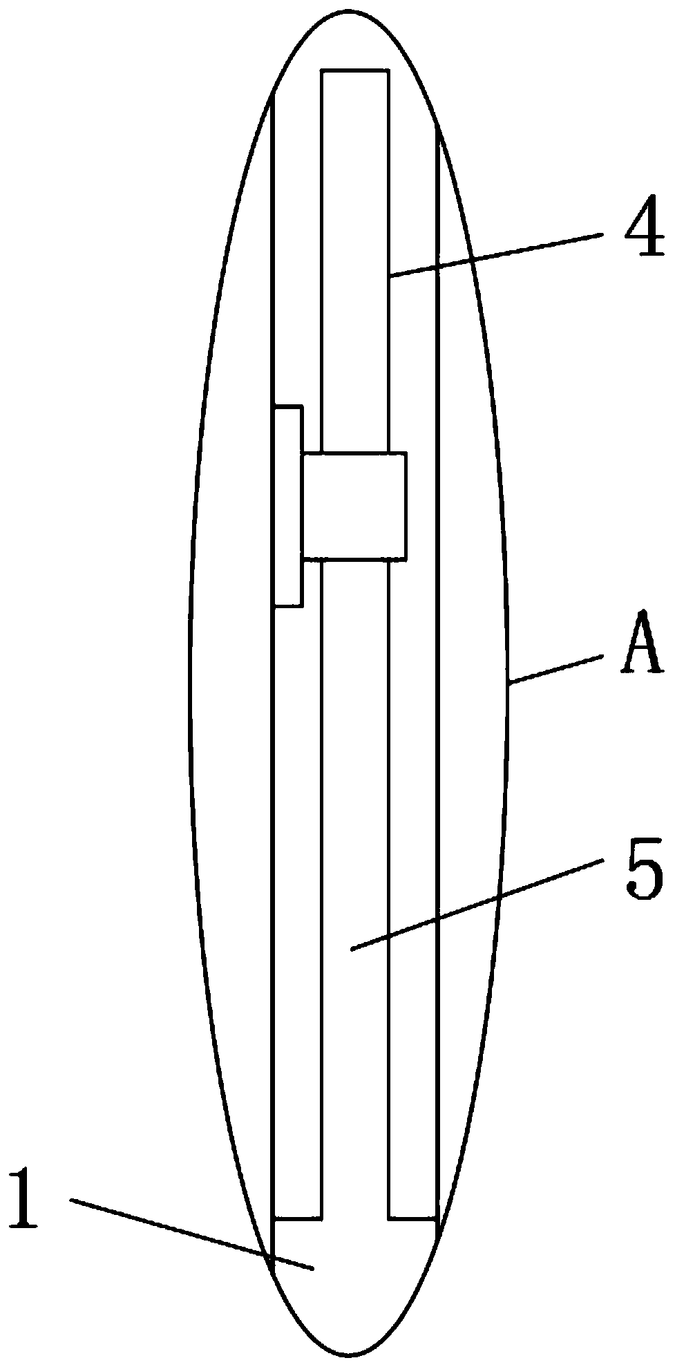 Pressure-bearing water tank structure and machining process