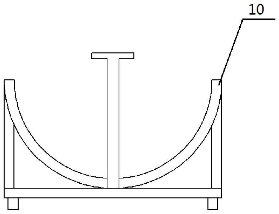 Welding device for large weak-rigidity thin-wall component of nuclear reactor coolant pump