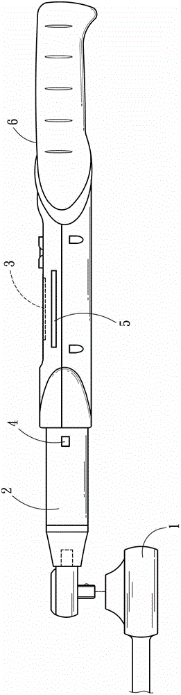 Electronic torque tool with multiplier automatic compensation device and its operating method