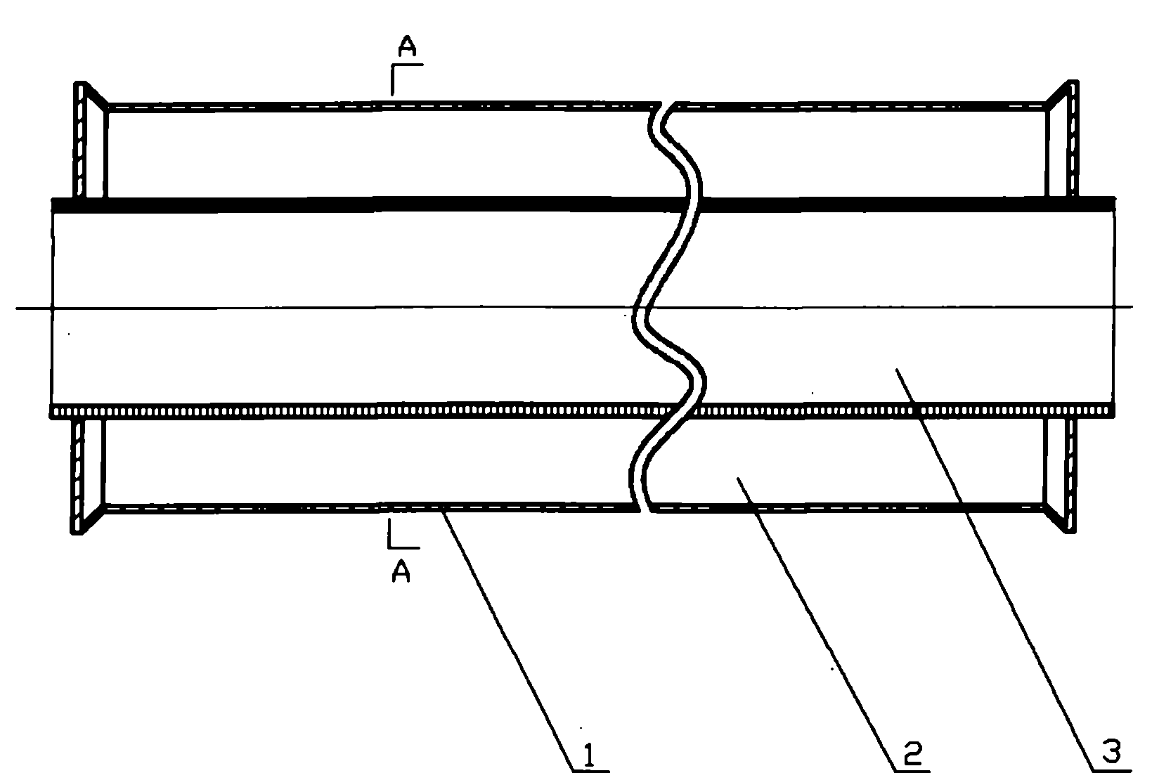 Photoelectric photo-thermal combined vacuum straight-through heat collector for trench light condensing system