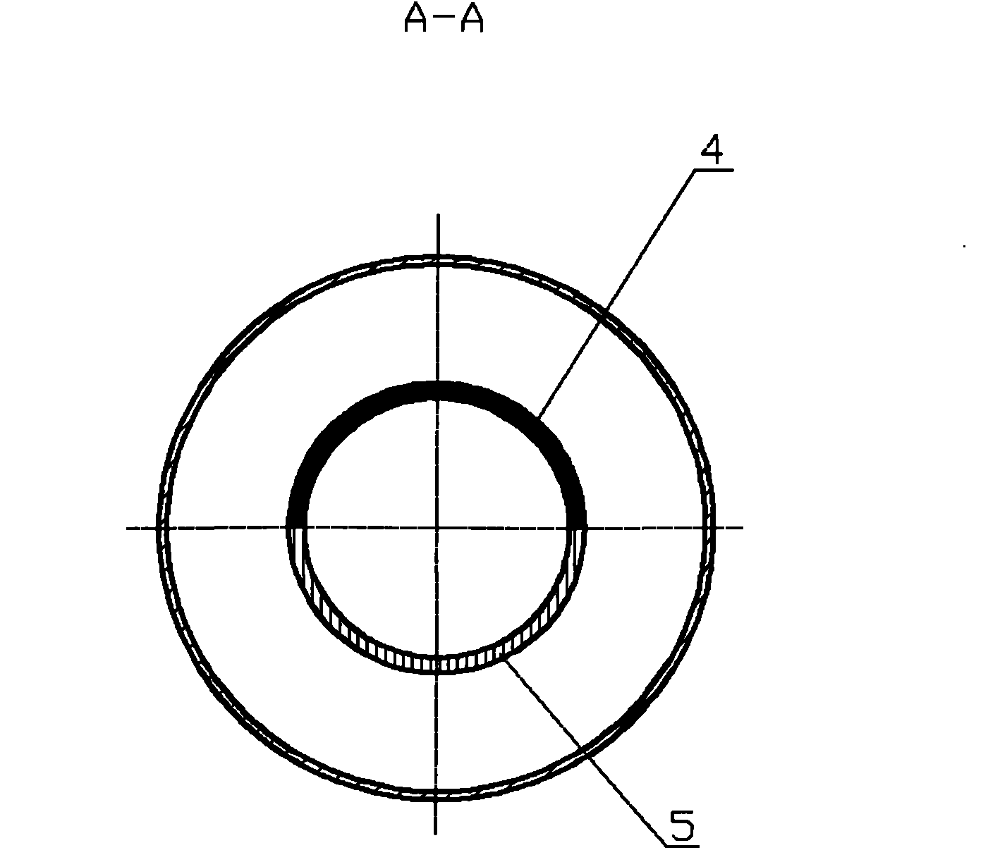 Photoelectric photo-thermal combined vacuum straight-through heat collector for trench light condensing system