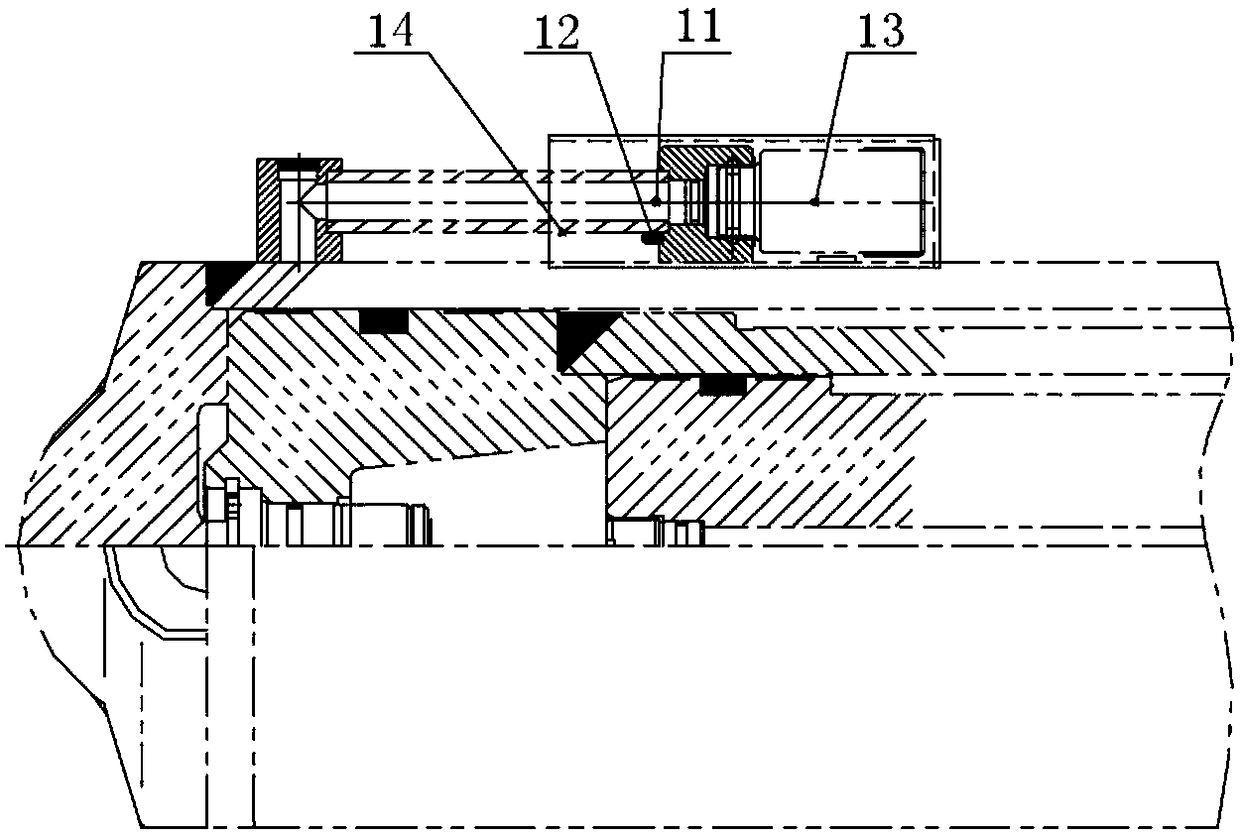 Simple safety valve shield for stand column