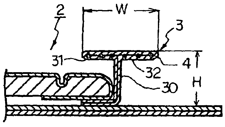 Method of manufacturing solid gather forming member