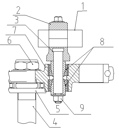 Motorcycle handlebar pipe connecting structure