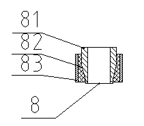 Motorcycle handlebar pipe connecting structure