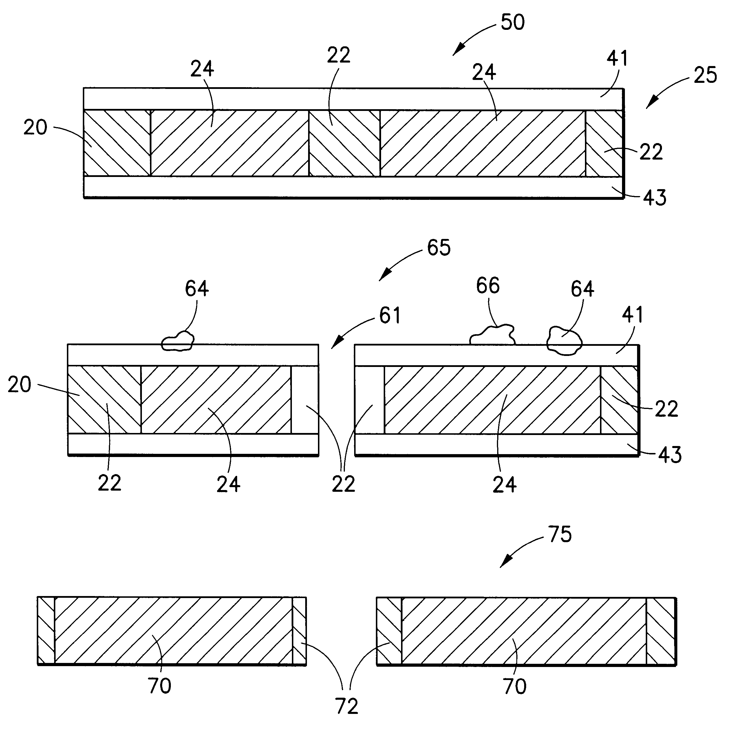 Method of forming defect-free ceramic structures using thermally depolymerizable surface layer