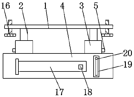 An easy-to-combine installation and fixing device and method for line pipes in weak current projects of the Internet of Things