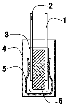 Varistor element with thermal protection