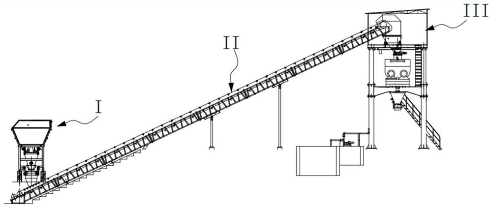 Accurate batching commercial concrete mixing production system