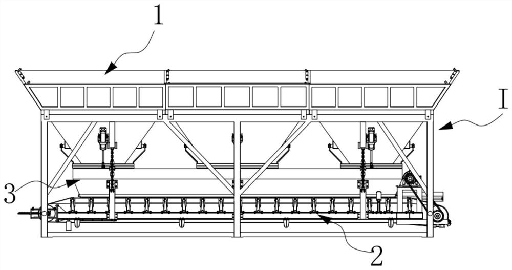 Accurate batching commercial concrete mixing production system