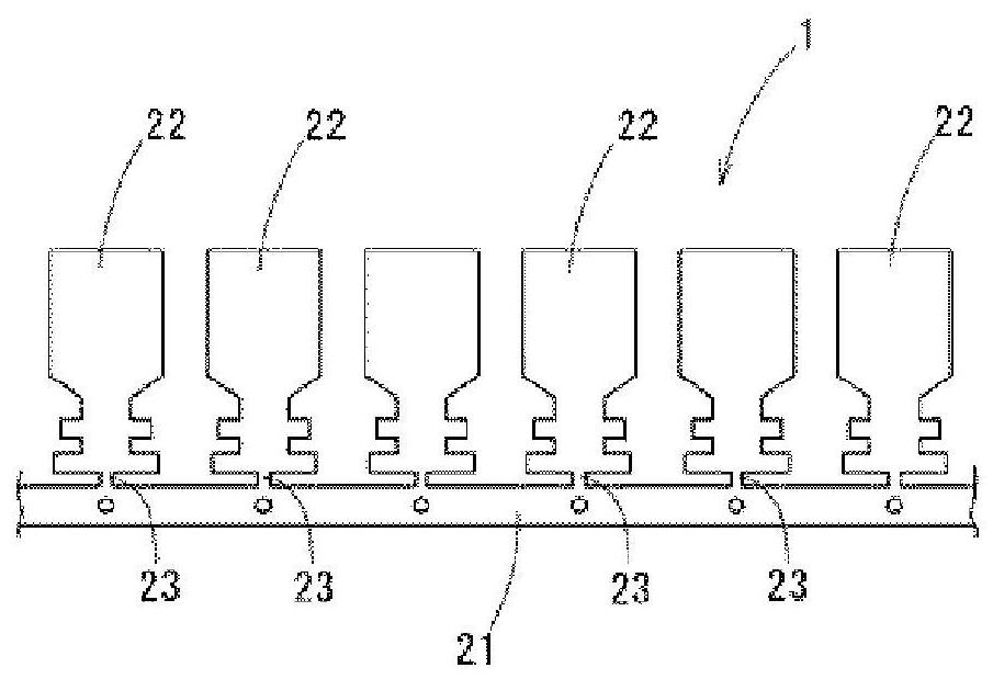 Tin-plated copper terminal material, terminal and wire end structure