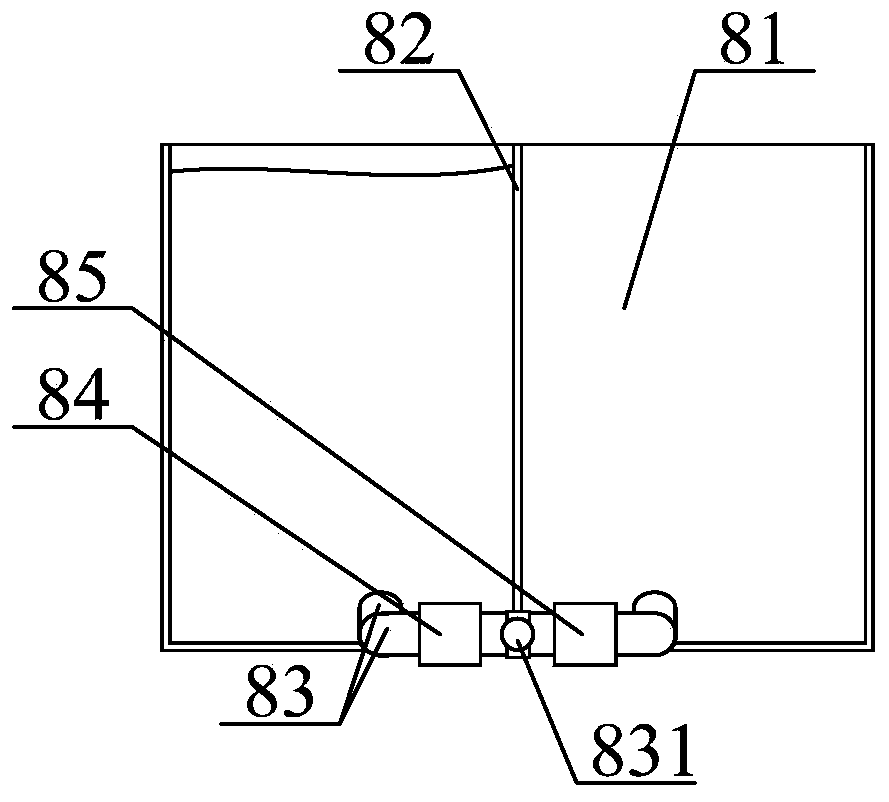 Gas extraction and water drainage device and use method thereof