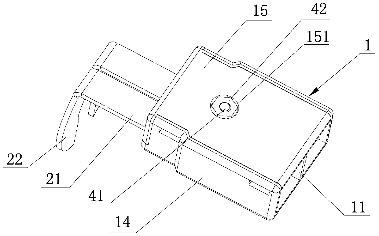 Wiring terminal for measuring and current continuing