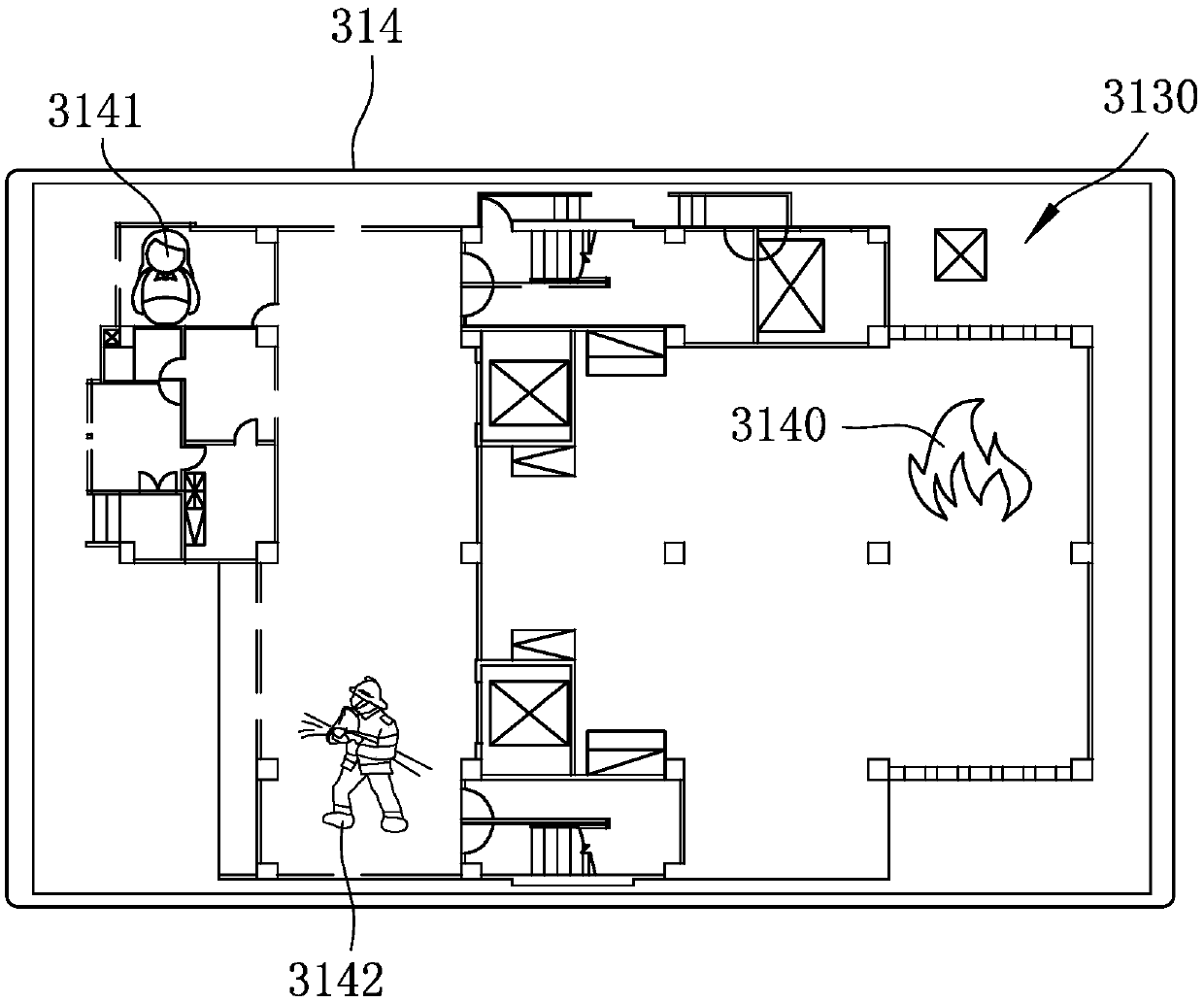 Fire-fighting information integration system