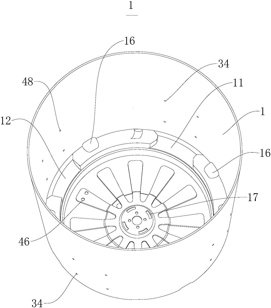 Impeller-type washing machine