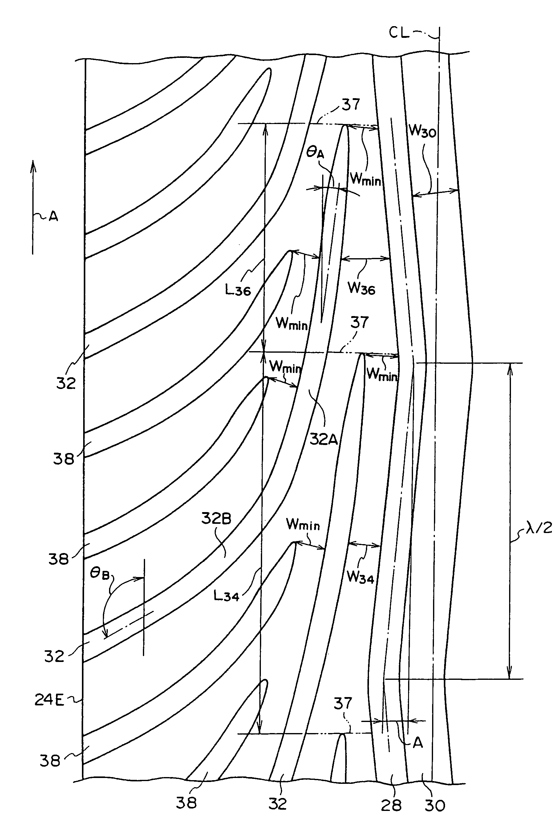 Pneumatic tire for motorcycle