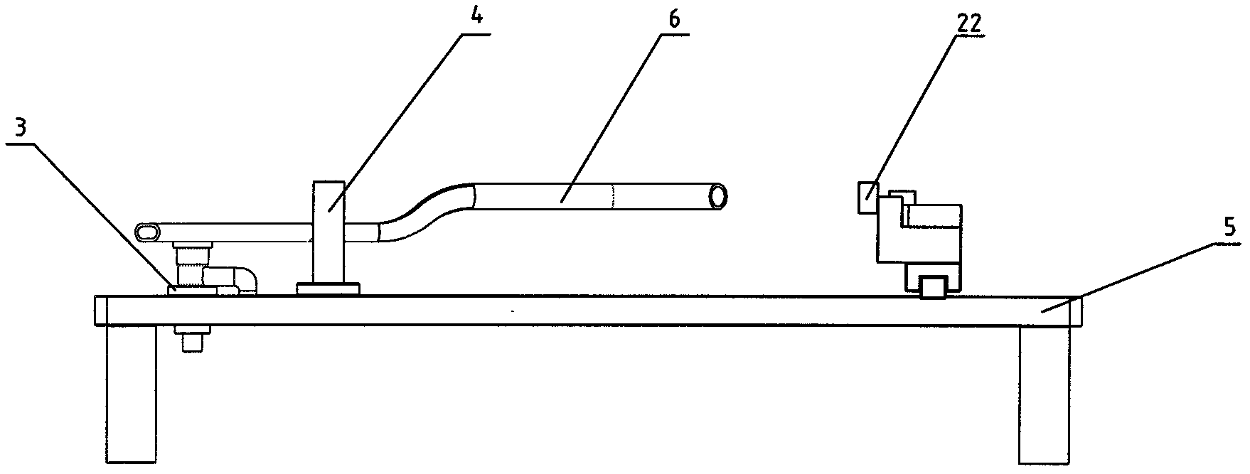 Equipment and method for measuring brake lever