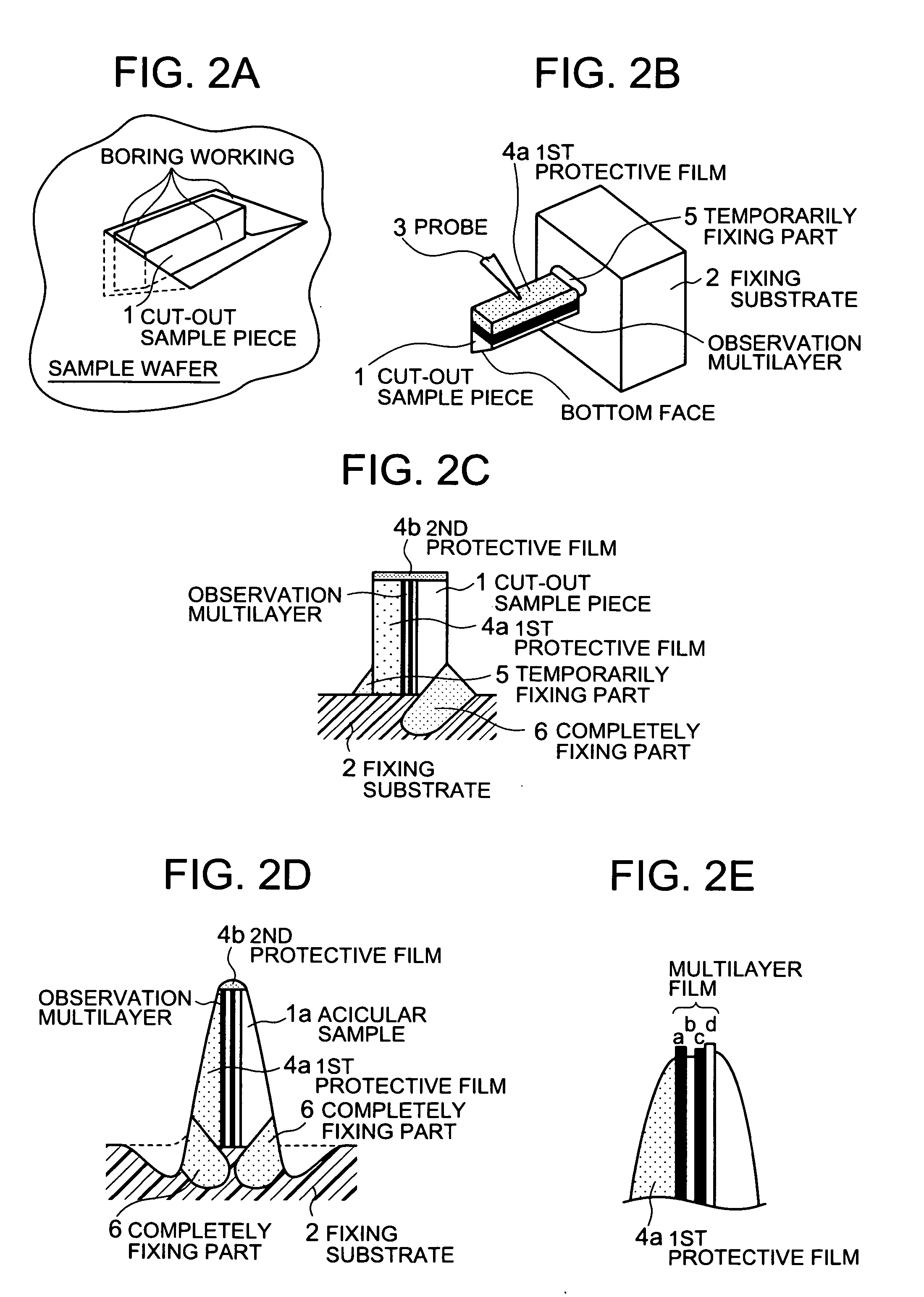 Atom probe apparatus and method for working sample preliminarily for the same