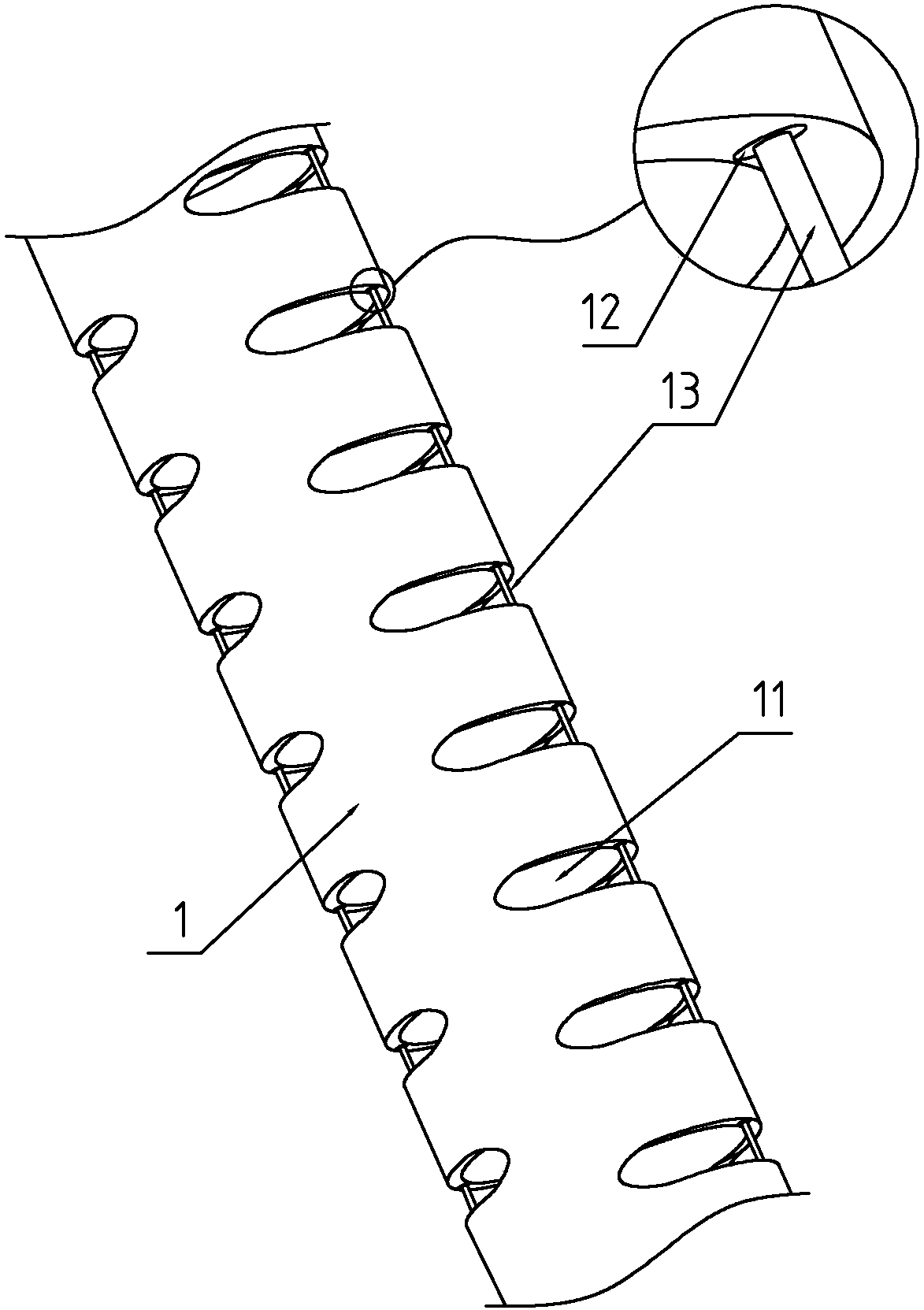 Drift tube straightener for peritoneal dialysis tube