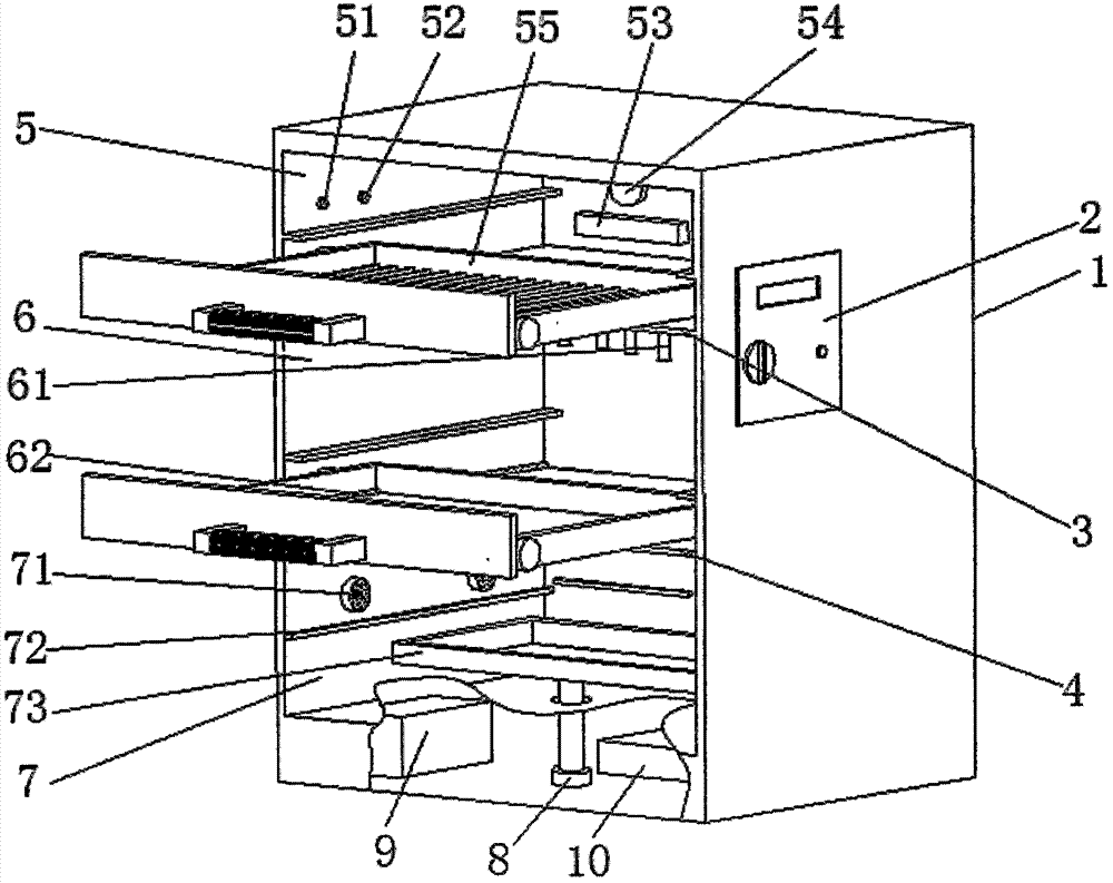 A kind of ENT endoscope disinfection device