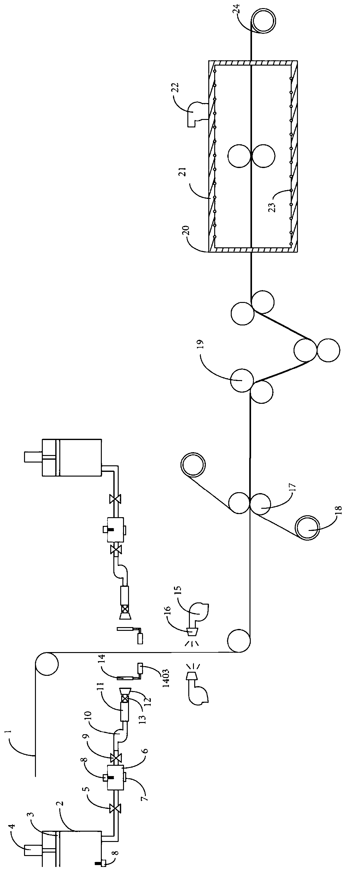 Novel carbon fiber prepreg system and manufacturing method of novel carbon fiber prepreg