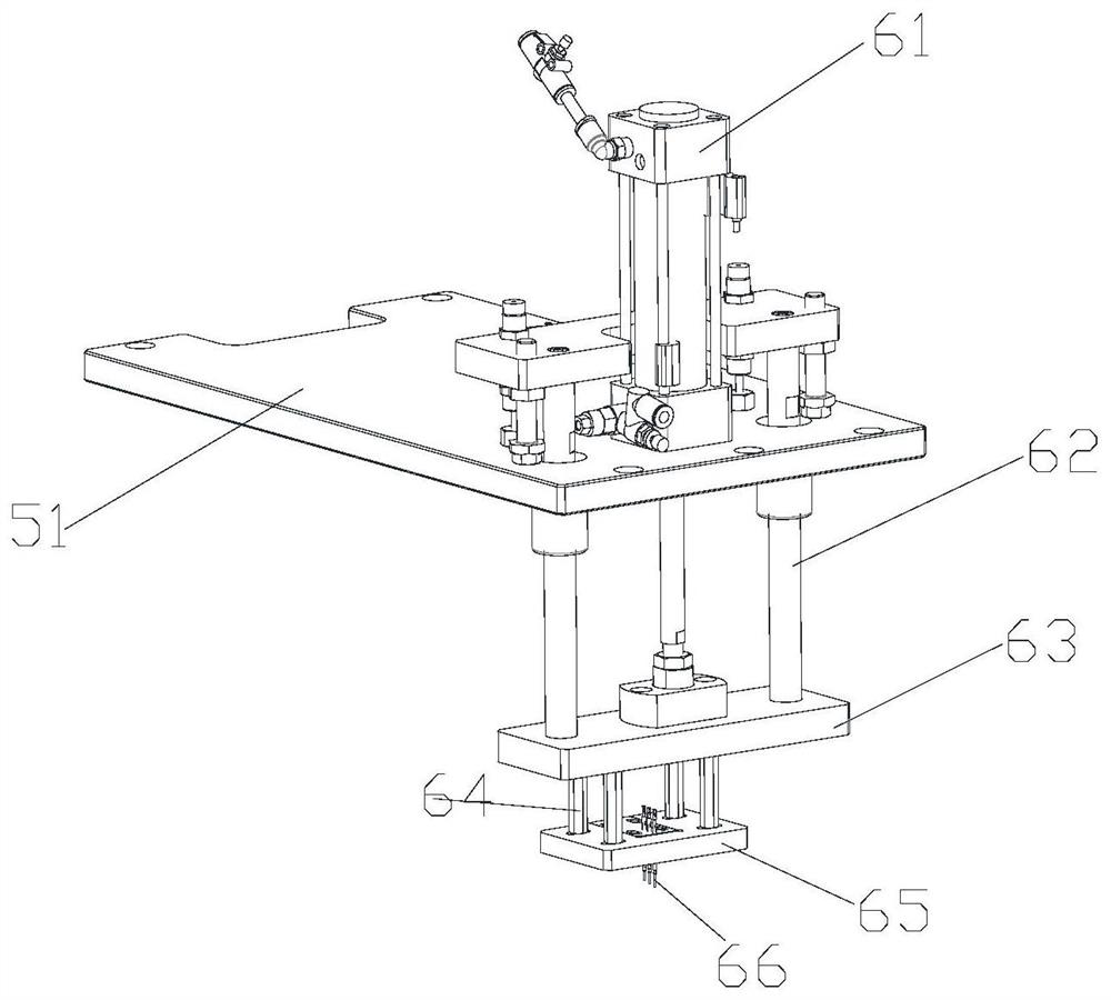 Ink cartridge head board arranging device