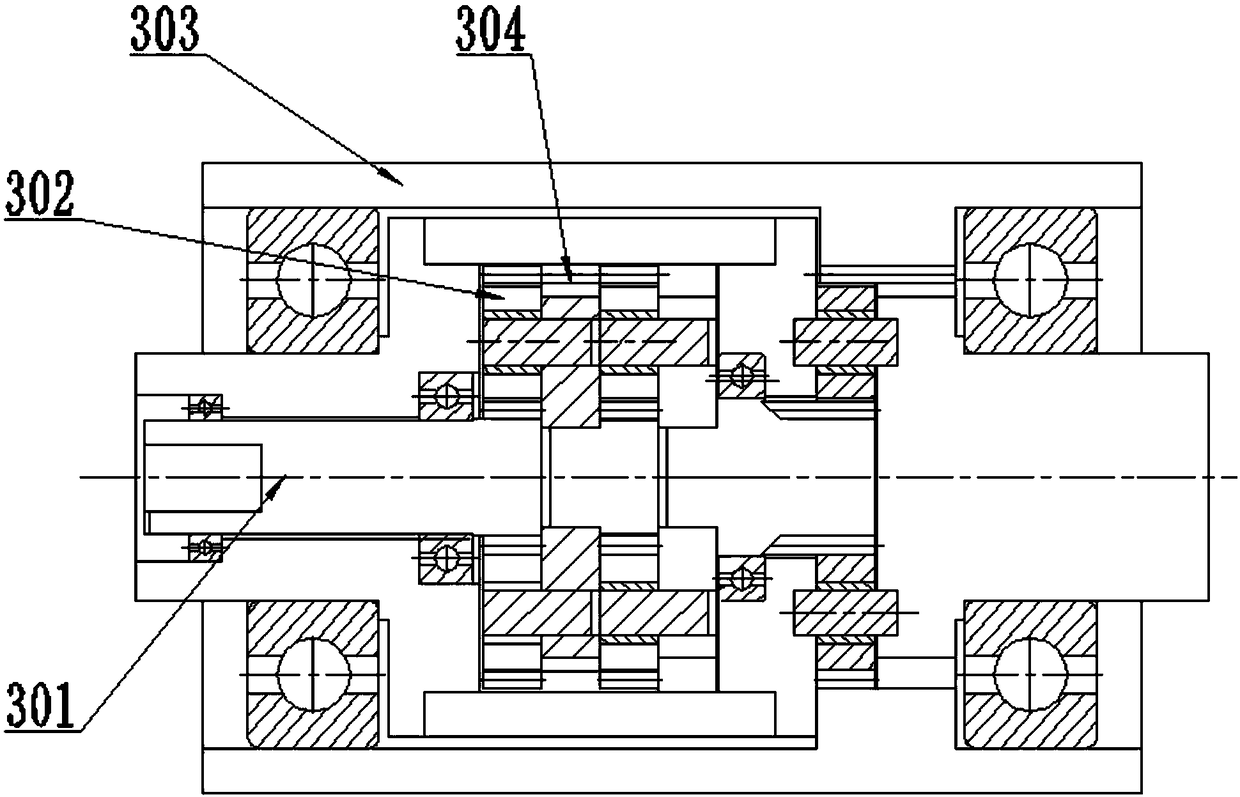 A device for processing "n" polygonal paper tubes