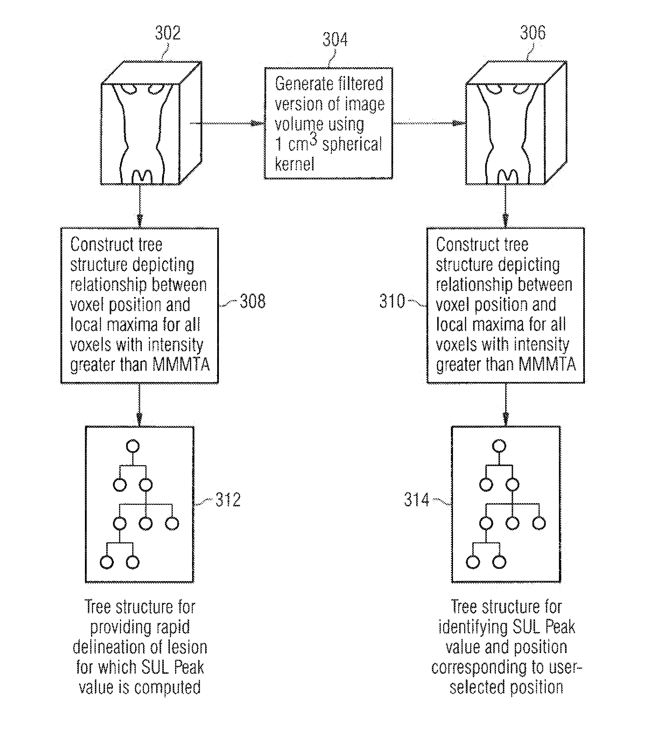 Methods of analyzing a selected region of interest in medical image data