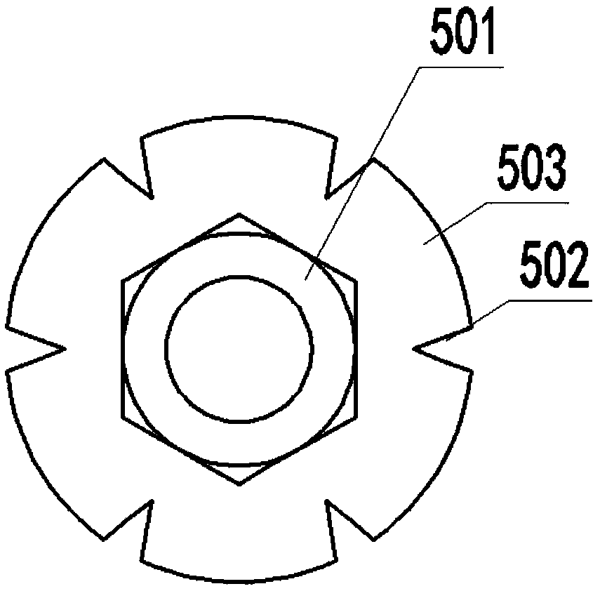 Anchor rod structure based on phosphorus-magnesium anchoring agent