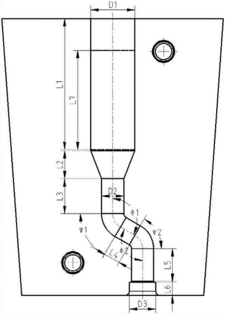 Large-strain mold integrating extrusion with C-mode equal channel angular pressing shear deformation