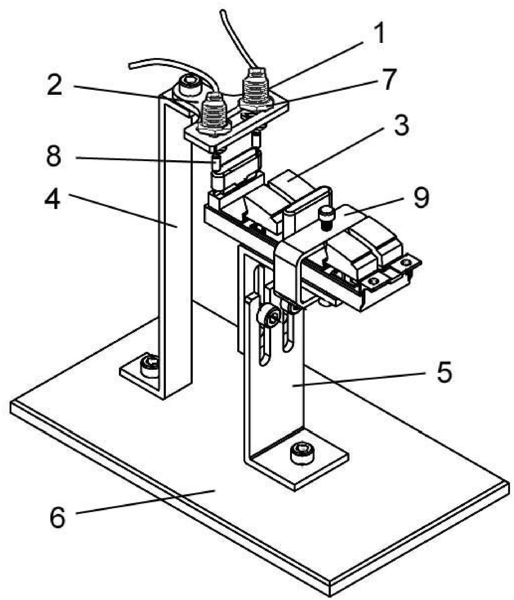 Endurance test method for central control door lock switch